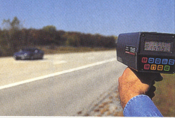 radar at 1998 Ferrari WSR speed record